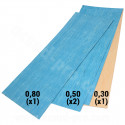 POCHETTE DE FEUILLES JOINT A DECOUPER 250°C PRO SERIES 195X475mm (Made in Europe)
