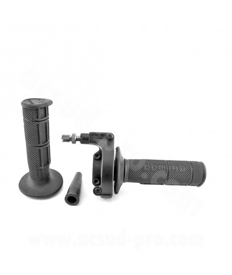 POIGNEE DE GAZ DOMINO ENDROSS CROSS  AVEC REVETEMENTS