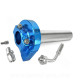 POIGNEE GAZ TIRAGE RAPIDE ALU BLEU ANODISE