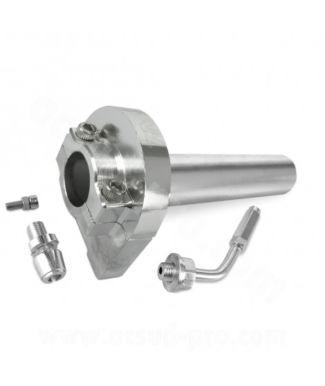 POIGNEE GAZ TIRAGE RAPIDE ALU SILVER