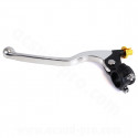 POIGNEE / LEVIER EMBRAYAGE + COCOTTE ALU / NOIR CROSS ENDURO / MECABOITE ( QUALITE PREMIUM )