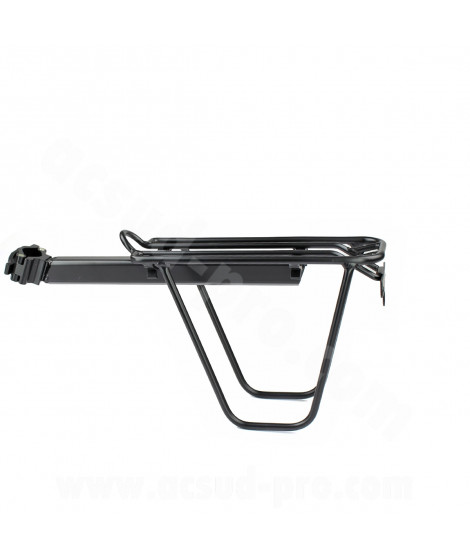 PORTE BAGAGE VELO ARRIERE FIXATION TIGE DE SELLE Ø25.4 31.8mm NOIR