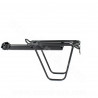 PORTE BAGAGE VELO ARRIERE FIXATION TIGE DE SELLE Ø25.4 31.8mm NOIR