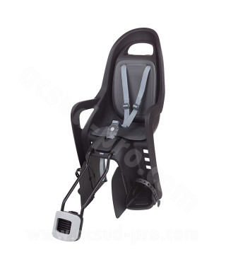 PORTE BEBE ARRIERE POLISPORT FIXATION SUR CADRE GROOVY SPECIAL 29" NOIR