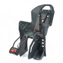 PORTE BEBE ARRIERE POLISPORT FIXATION SUR CADRE KOOLAH NOIR/GRIS