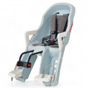 PORTE BEBE AVANT POLISPORT GUPPY FIXATION SUR CADRE MINI BLEU BLANC