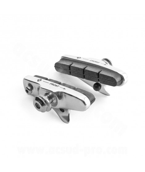 PORTE PATINS VELO ROUTE A CARTOUCHE WTP COMPATIBLE SHIMANO NOIR (LA PAIRE)