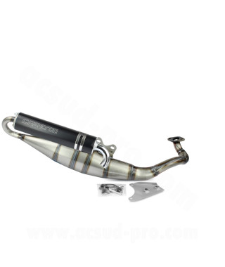 POT D'ECHAPPEMENT CARENZI SCOOT DAEMON ADAPT. PEUGEOT LUDIX / CITYSTAR / NEW VIVACITY / KISBEE 2T (MOTEUR AIR)