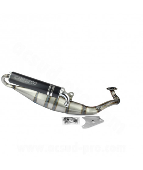 POT D'ECHAPPEMENT CARENZI SCOOT DAEMON ADAPT. PEUGEOT LUDIX / CITYSTAR / NEW VIVACITY / KISBEE 2T (MOTEUR AIR)