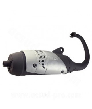POT D'ECHAPPEMENT LEOVINCE SCOOT TOURING ADAPT. MBK BOOSTER /  STUNT / YAMAHA BWS / SLIDER (5516)