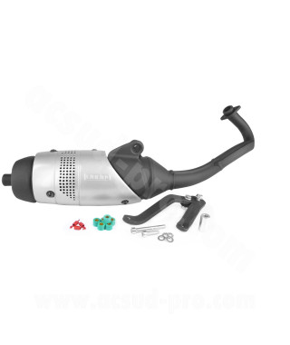 POT D'ECHAPPEMENT LEOVINCE SCOOT TOURING ADAPT. PIAGGIO ZIP 2T 1999-2008. TYPHOON / NRG / GILERA RUNNER / STALKER (5562)