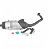 POT D'ECHAPPEMENT LEOVINCE SCOOT TOURING ADAPT. PIAGGIO ZIP 2T 1999-2008. TYPHOON / NRG / GILERA RUNNER / STALKER (5562)