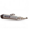 POT D'ECHAPPEMENT MAXISCOOTER YASUNI 4T ADAPT. YAMAHA XMAX 125 TITANIUM LOOK (TUB351)