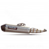 POT D'ECHAPPEMENT MAXISCOOTER YASUNI 4T ADAPT. YAMAHA XMAX 125 TITANIUM LOOK (TUB351)