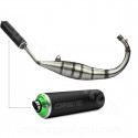 POT D'ECHAPPEMENT MOTO CARENZI DAEMON EVO PASSAGE BAS ADAPT. AM6 / RIEJU / BETA / YAMAHA DTR