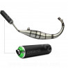 POT D'ECHAPPEMENT MOTO CARENZI DAEMON EVO PASSAGE BAS ADAPT. AM6 / RIEJU / BETA / YAMAHA DTR