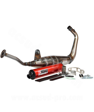 POT D'ECHAPPEMENT MOTO MVT S-ROAD PASSAGE BAS ADAPT. DERBI SENDA (EC 02)