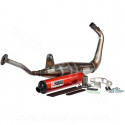 POT D'ECHAPPEMENT MOTO MVT S-ROAD PASSAGE BAS ADAPT. DERBI SENDA (EC 02)