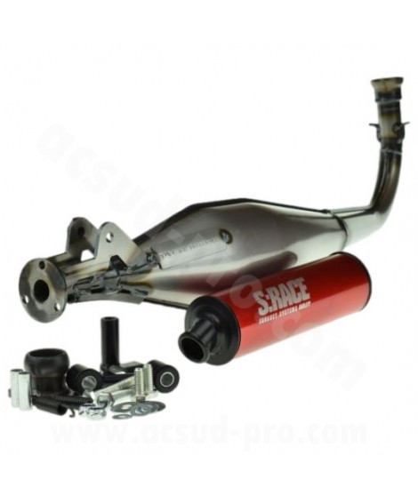 POT D'ECHAPPEMENT MVT S RACE SP1 ADAPT.  PEUGEOT 103 SP / MVL EC28 HOMOLOGUE TPSI