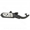 POT D'ECHAPPEMENT SCOOT FORME ORIGINE ADAPT. PEUGEOT 50 LUDIX. STREETZONE 2T. CITYSTAR. KISBEE 2T. SPEEDFIGHT 3. NEW VIVACITY