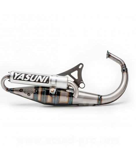 POT D'ECHAPPEMENT YASUNI 2T SCOOT Z ADAPT. MBK BOOSTER - MINARELLI VERTICAL (TUB306)