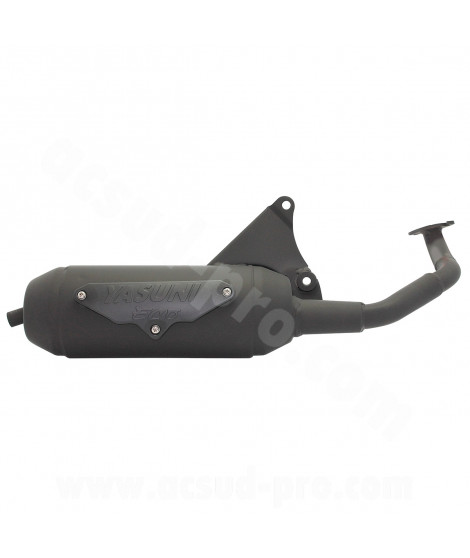 POT D'ECHAPPEMENT YASUNI ECO 2T ADAPT. YAMAHA NITRO / OVETTO / MACH G / NEOS / JOG 2T 50cc