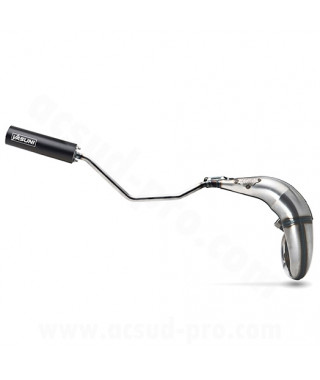 POT D'ECHAPPEMENT YASUNI PASSAGE HAUT DROIT - CROSS ML 2T ALU POUR SHERCO 50SE-R. 50SE-RS. 50SM-R. 50SM-RS (TUB807TA-D72)