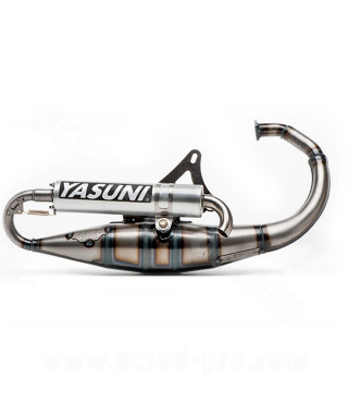 POT D'ECHAPPEMENT YASUNI SCOOT R ADAPT. MBK BOOSTER - MINARELLI VERTICAL (TUB307)