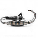 POT D'ECHAPPEMENT YASUNI SCOOT R BLACK ADAPT. MBK BOOSTER - MINARELLI VERTICAL (TUB307B)
