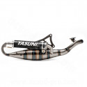 POT D'ECHAPPEMENT YASUNI SCOOT R CARBON ADAPT. MBK NITRO - MINARELLI HORIZONTAL (TUB902C)