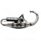 POT D'ECHAPPEMENT YASUNI SCOOT R CARBONE  ADAPT. MBK BOOSTER - MINARELLI VERTICAL (TUB307C)