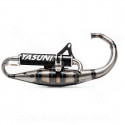 POT D'ECHAPPEMENT YASUNI SCOOT R CARBONE  ADAPT. MBK BOOSTER - MINARELLI VERTICAL (TUB307C)
