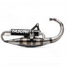 POT D'ECHAPPEMENT YASUNI SCOOT R CARBONE  ADAPT. MBK BOOSTER - MINARELLI VERTICAL (TUB307C)