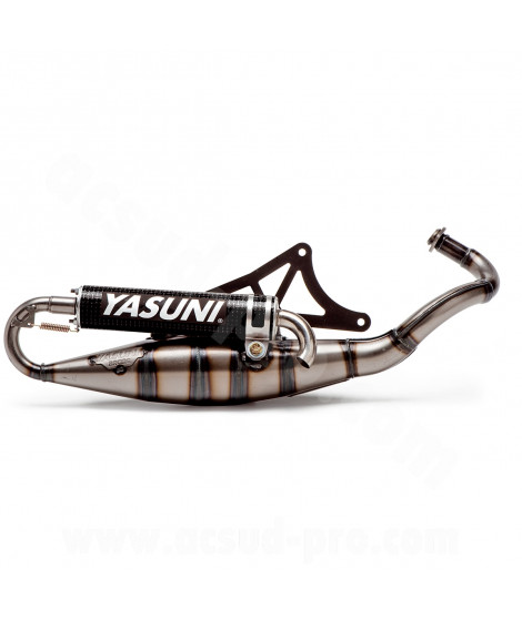 POT D'ECHAPPEMENT YASUNI SCOOT R CARBONE/KEVLAR ADAPT. PIAGGIO NRG-NTT-TYPHOON-ZIP (TUB420CK)