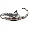 POT D'ECHAPPEMENT YASUNI SCOOT R CARBON / KEVLAR ADAPT. MBK BOOSTER - MINARELLI VERTICAL (TUB307CK)