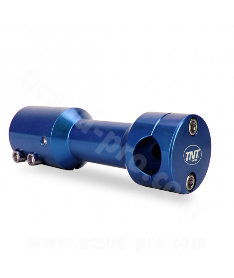 POTENCE SCOOTER TNT ADAPT. MBK BOOSTER / STUNT / YAMAHA BWS / SLIDER BLEU