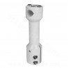 POTENCE SCOOTER TNT ADAPT. MBK NITRO / YAMAHA AEROX BLANC