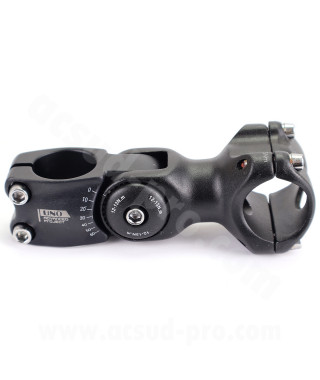 POTENCE VELO ALU REGLABLE 100MM  Ø31.8