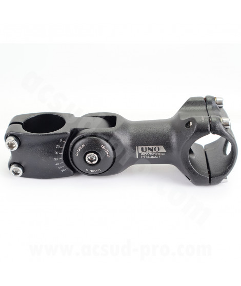 POTENCE VELO ALU REGLABLE 110MM  Ø31.8