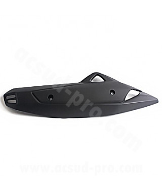PROTECTION POT D'ECHAPPEMENT ADAPT. YAMAHA NMAX 125cc 2015-2020 NOIR MAT