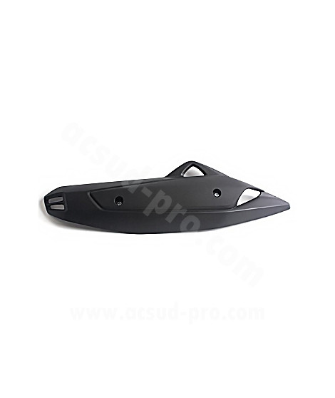 PROTECTION POT D'ECHAPPEMENT ADAPT. YAMAHA NMAX 125cc 2015-2020 NOIR MAT