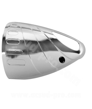 PROTECTION POT D'ECHAPPEMENT INFERIEUR MAXISCOOTER RB MAX ADAPT. YAMAHA TMAX 500 2001-2006 GRIS MAT