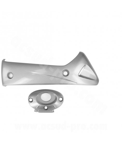 PROTECTION POT D'ECHAPPEMENT MAXISCOOTER RB MAX ADAPT. HONDA SH 300 2007-2013 GRIS ANTHRACITE