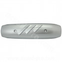 PROTECTION POT D'ECHAPPEMENT MAXISCOOTER RB MAX ADAPT. YAMAHA TMAX 500  2001-2006 GRIS MAT (ENTRAXE 200mm)