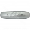 PROTECTION POT D'ECHAPPEMENT MAXISCOOTER RB MAX ADAPT. YAMAHA TMAX 500  2001-2006 GRIS MAT (ENTRAXE 200mm)
