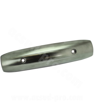 PROTECTION POT D'ECHAPPEMENT MAXISCOOTER RB MAX ADAPT. YAMAHA TMAX 500 / 530  2008-16  GRIS ANTHRACITE (ENTRAXE 255mm)