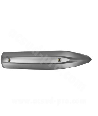 PROTECTION POT D'ECHAPPEMENT MAXISCOOTER RB MAX MAT SILVER ADAPT. YAMAHA MAJESTY 400 2004-06 (ENTRAXE 268mm)