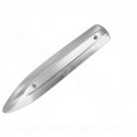 PROTECTION POT ECHAPPEMENT MAXISCOOTER RB MAX GRIS MAT  ADAPT. YAMAHA MAJESTY 400 2007-2010 (ENTRAXE 310mm)