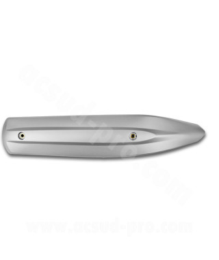 PROTECTION POT ECHAPPEMENT MAXISCOOTER RB MAX SILVER ADAPT. YAMAHA MAJESTY 400 2004-2006 (ENTRAXE 268mm)