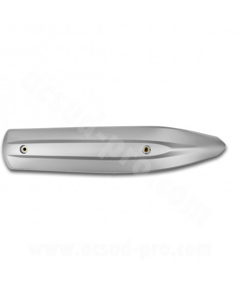 PROTECTION POT ECHAPPEMENT MAXISCOOTER RB MAX SILVER ADAPT. YAMAHA MAJESTY 400 2004-2006 (ENTRAXE 268mm)